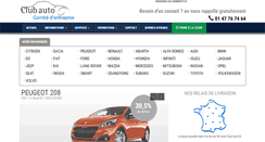 Desktop Screenshot of clubauto-ce.com